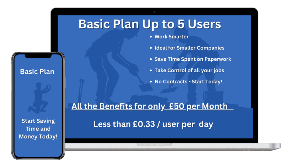 Basic Plan Pricing Job Management Software