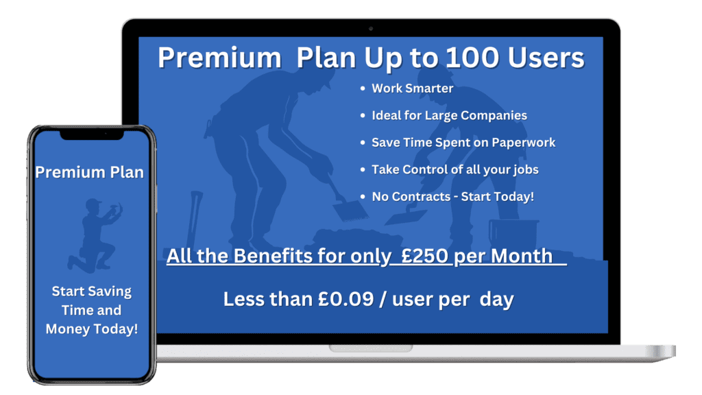 Premium Plan Job Management Software